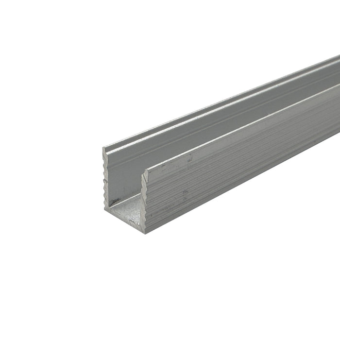 1 Metre MICRO Surface Mounted Aluminium Profile, 9x8 mm