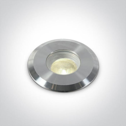 1W LED CW SS316 IP68 RECESSED UNDERWATER 12V.