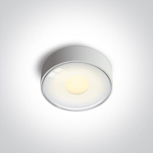 WHITE AC SMD LED 6W WW IP65 230V DIMMABLE.