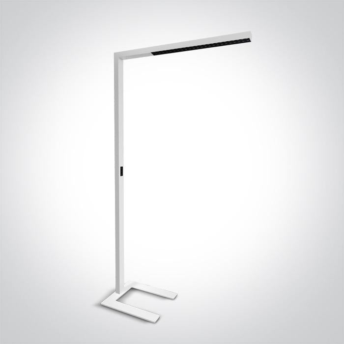 WHITE 75w FLOOR STAND CW DIMMABLE 230v.