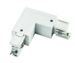 Powergear 3-circuit  Twisted L connector (L and R) - White.