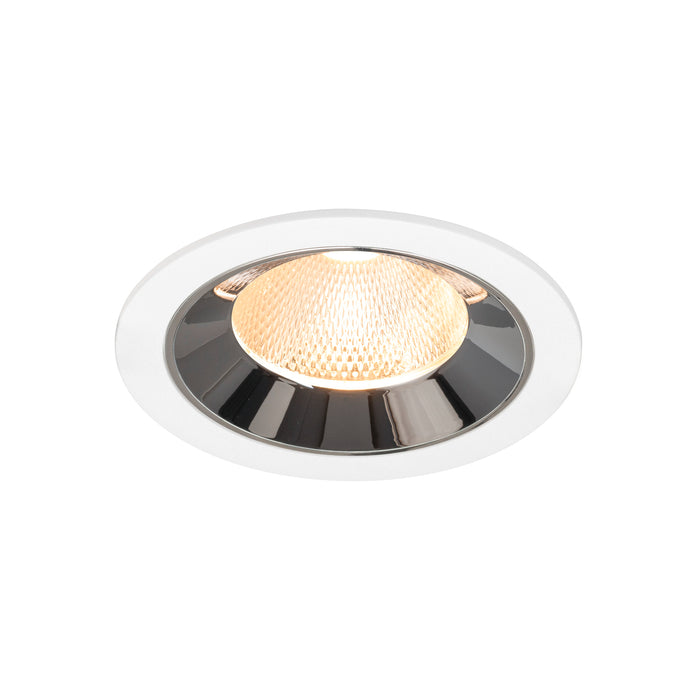 NUMINOS L, white/chrom recessed ceiling light 2700 K 20°
