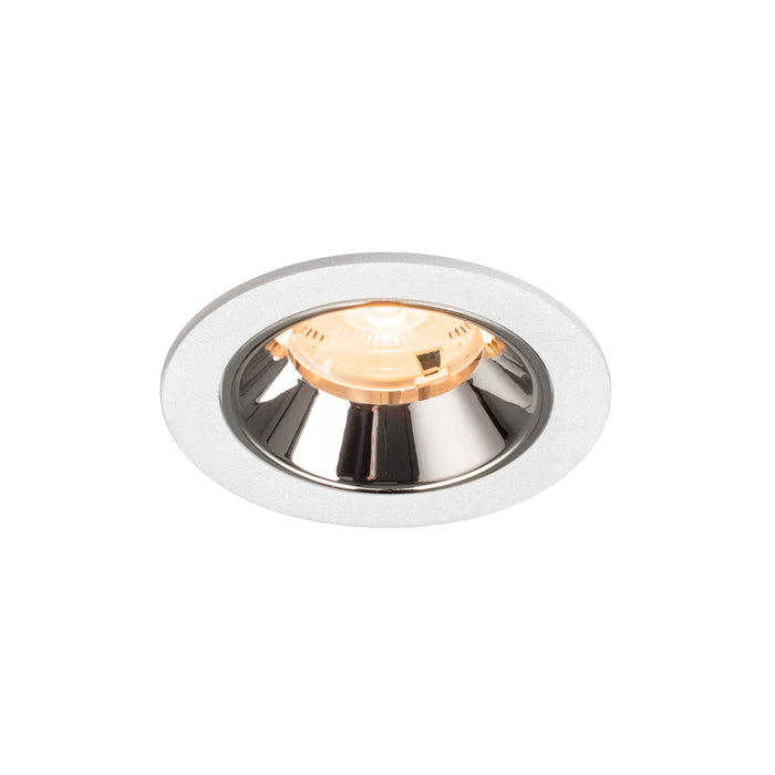 NUMINOS S, white/chrom recessed ceiling light 2700 K 20°