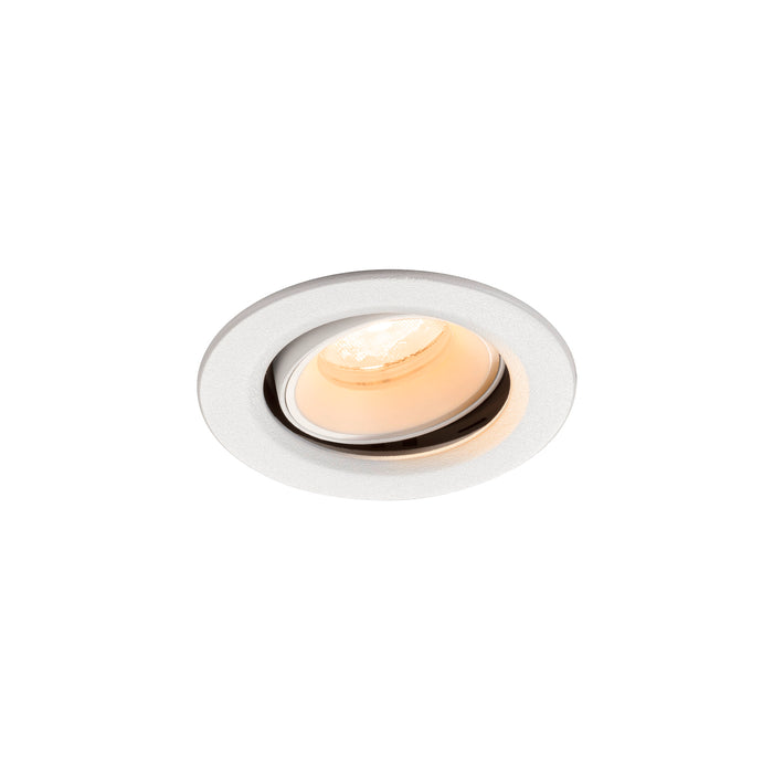 NUMINOS MOVE XS, Recessed ceiling light, 2700 K, 40°, IP20, round, white