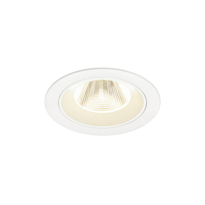 NUMINOS M, Recessed ceiling light, 4000 K, 20°, IP20, round, white