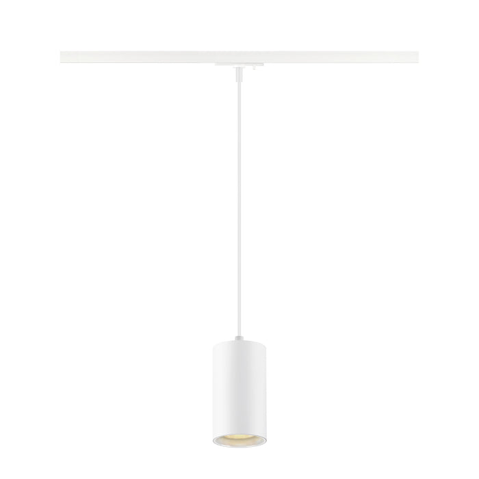 ASTO TUBE, pendant light, GU10, pendant length 250 cm, 1x max. 10 W, white