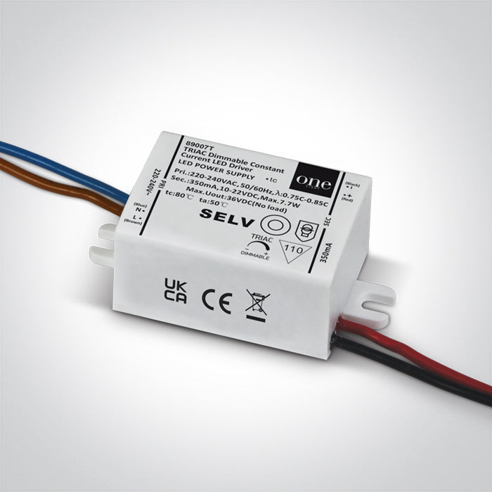 DRIVER 350mA 3,5-7W IP20 230V DIMMABLE
