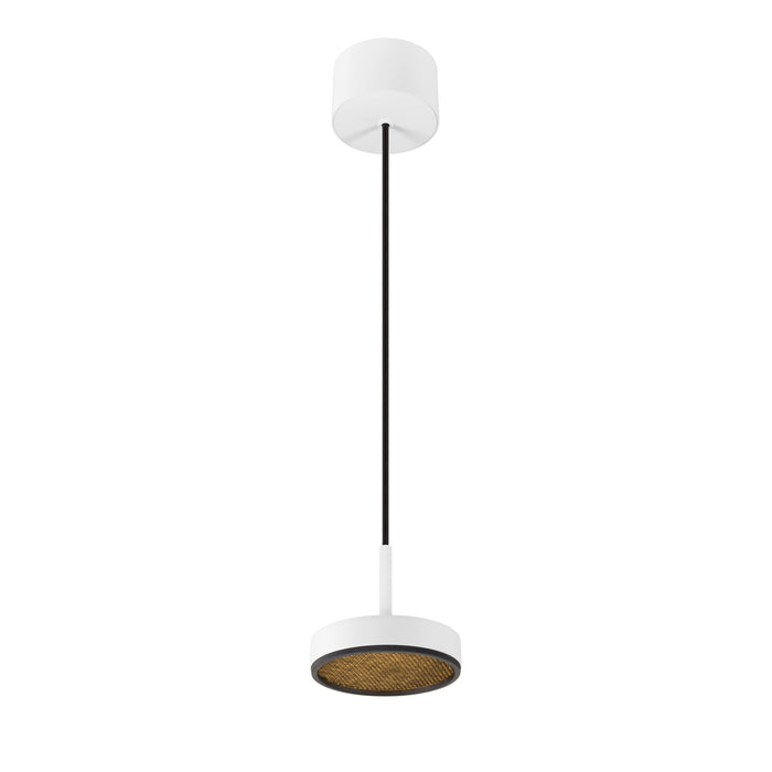 GRIP! FLAT, pendant light, PHASE, 2700/3000 K, white / black