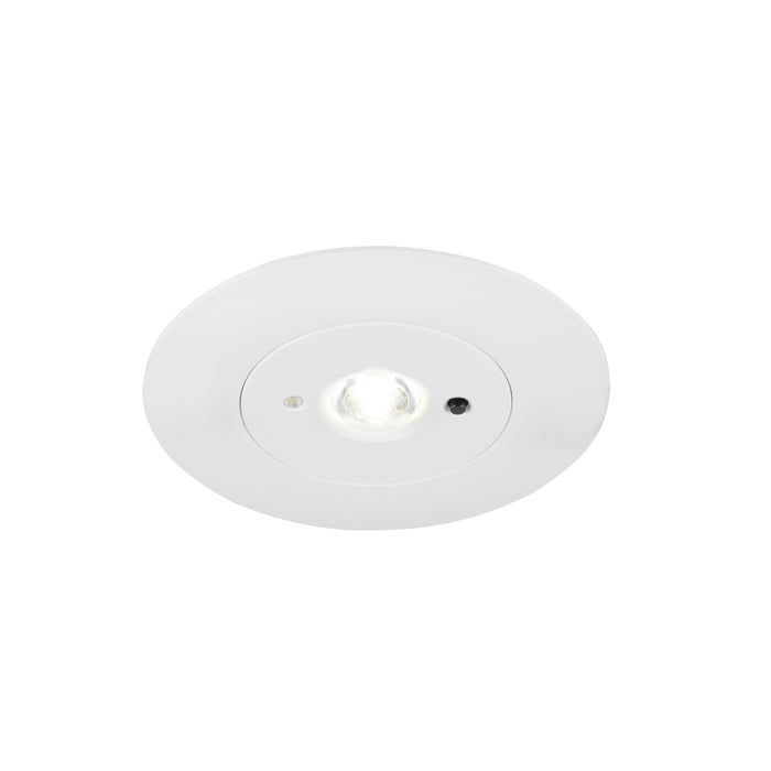 P-LIGHT, Recessed ceiling light, round, 6500K, 5W, white