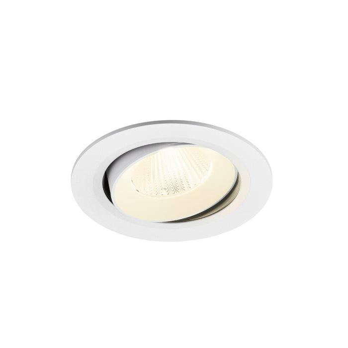 NUMINOS MOVE L, Recessed ceiling light, 4000 K, 40°, IP20, round, white