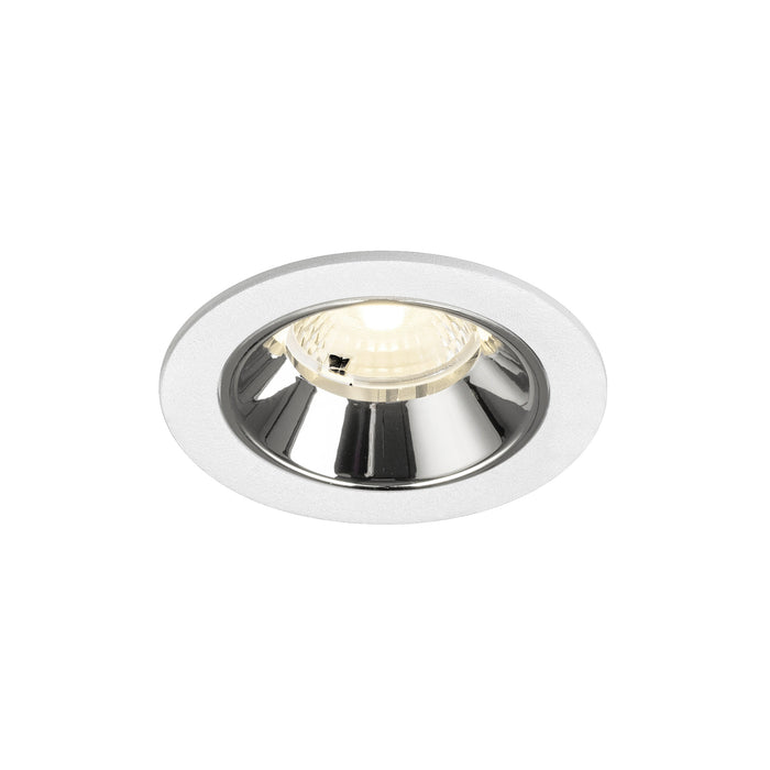 NUMINOS S, white/chrom recessed ceiling light 4000 K 40°