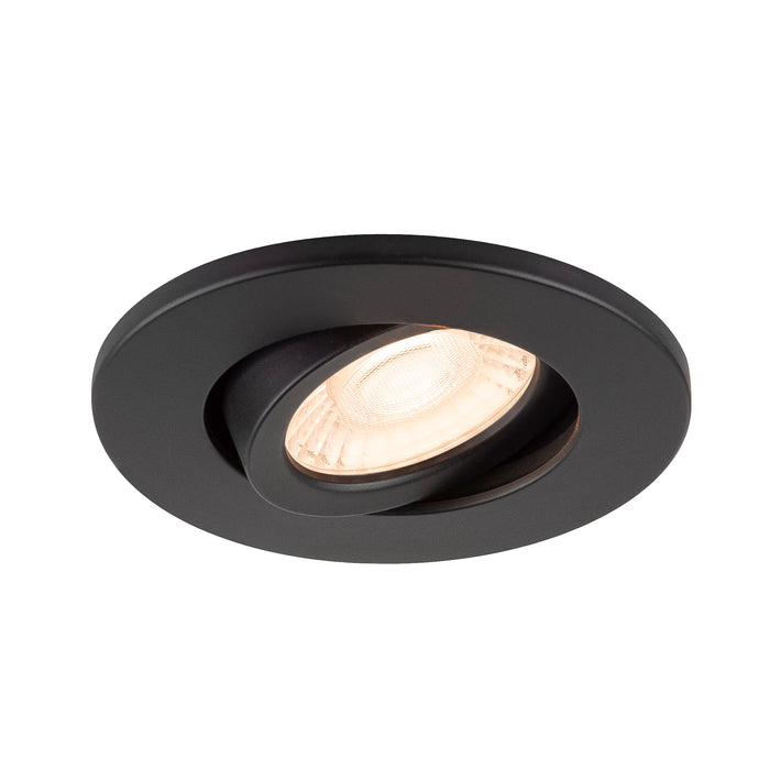 UNIVERSAL DOWNLIGHT MOVE, recessed luminaire with cover, PHASE, 2700/3000/4000/6500K, IP20, swivelling, black