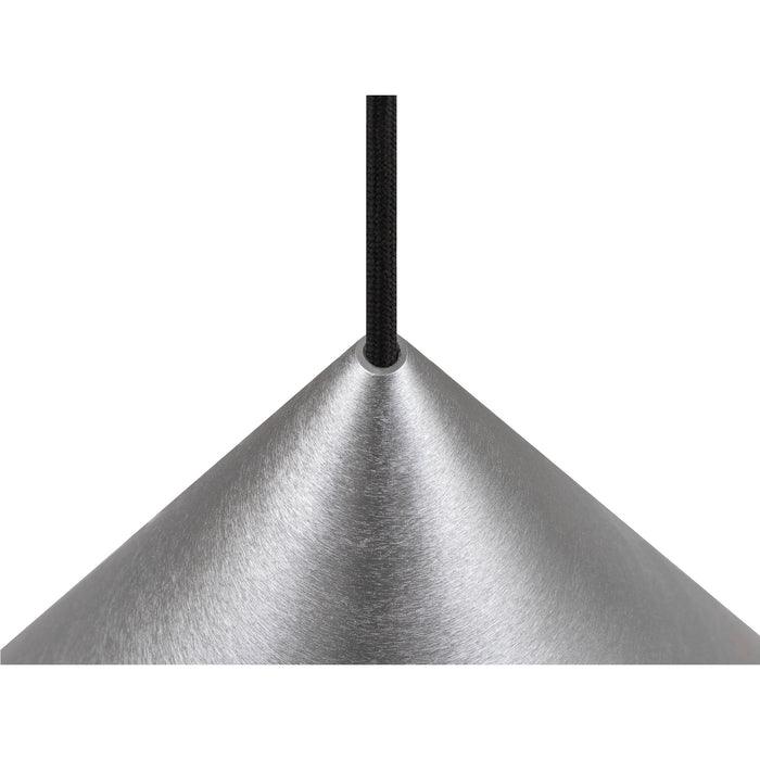 MAGICO 38, pendant light, E27, pendant length 180 cm, 1 x max. 10 W, aluminium