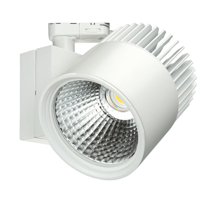 Concentra 15°, White, 3000k, 1100lm, CRI>80, 3-phase Track Fixture-With Glass Lens