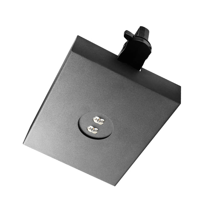 Fuga, Black, 200lm, 3-phase Track Emergency Fixture