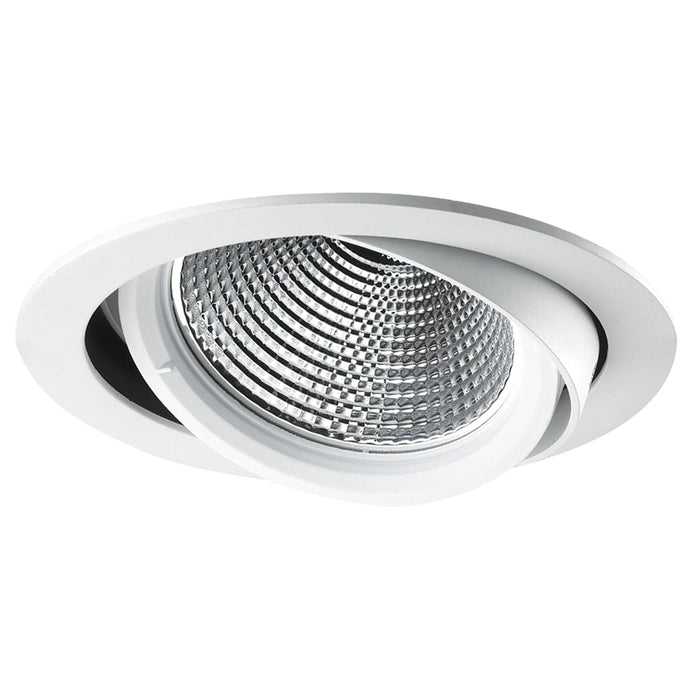 Girevole 24°, White, 3000k Premium White, 3000lm, CRI>90, Recessed Fixture