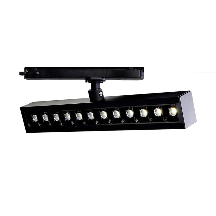 NLO Track 48°, Black, 4000k, 600lm, CRI>80, 3-phase Track Fixture-Dali Dimmable