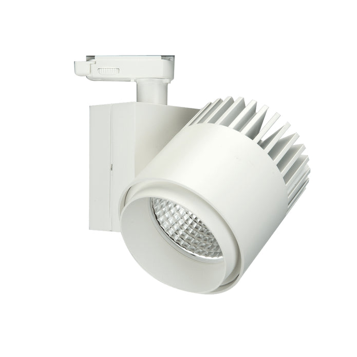 Presenta 24°, White, 3000k, 3000lm, CRI>90, 3-phase Track Fixture-Dali Dimmable