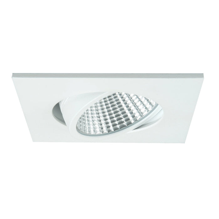 Quadro 15°, White, 4000k, 1100lm, CRI>80, Recessed Fixture-Casambi Dimmable