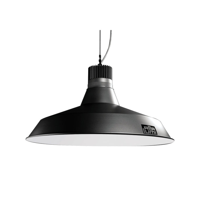 Roswell LED Pendant 60°, Black, 3000k, 2000lm, CRI>90, Pendant Fixture-Dali Dimmable