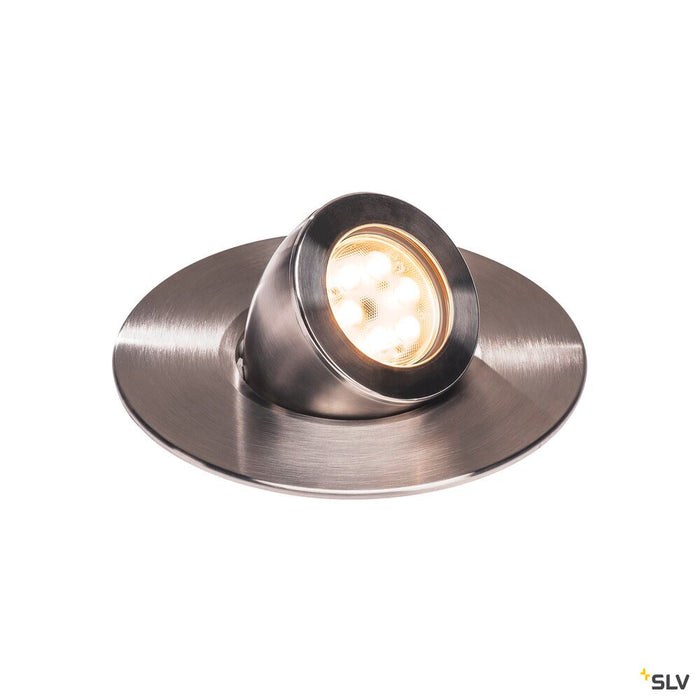 GIMBLE OUT, inground fitting, LED, 3000K, stainless steel 316, 36°, IP67