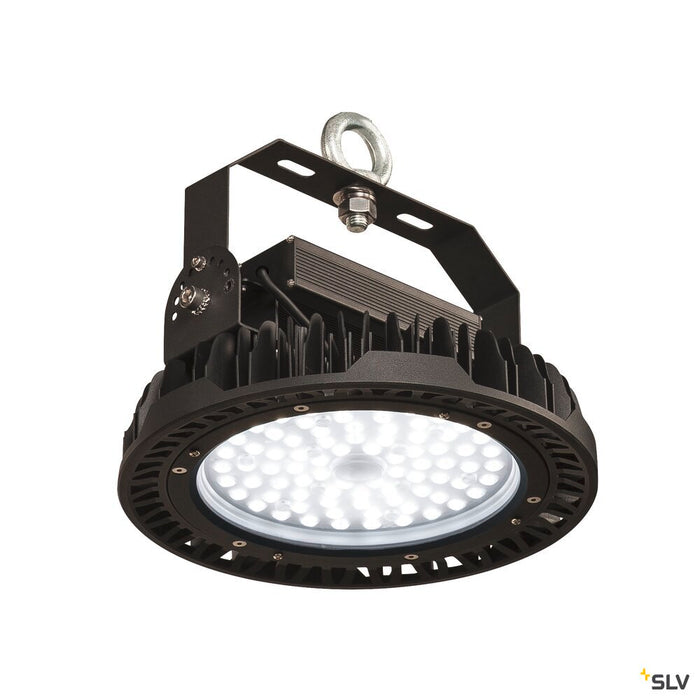 PARA FLAC, pendant, LED, 4000K, black, 100W, IP65