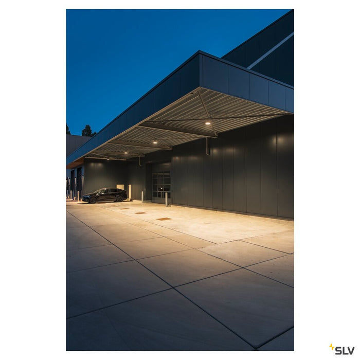 PARA FLAC, pendant, LED, 4000K, black, 100W, IP65