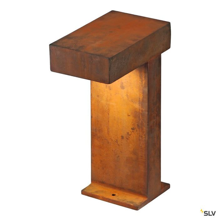PATHLIGHT 40, LED outdoor floor stand, rust coloured, IP55, 3000K