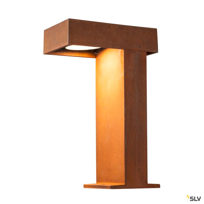 PATHLIGHT 40, LED outdoor floor stand, rust coloured, IP55, 3000K