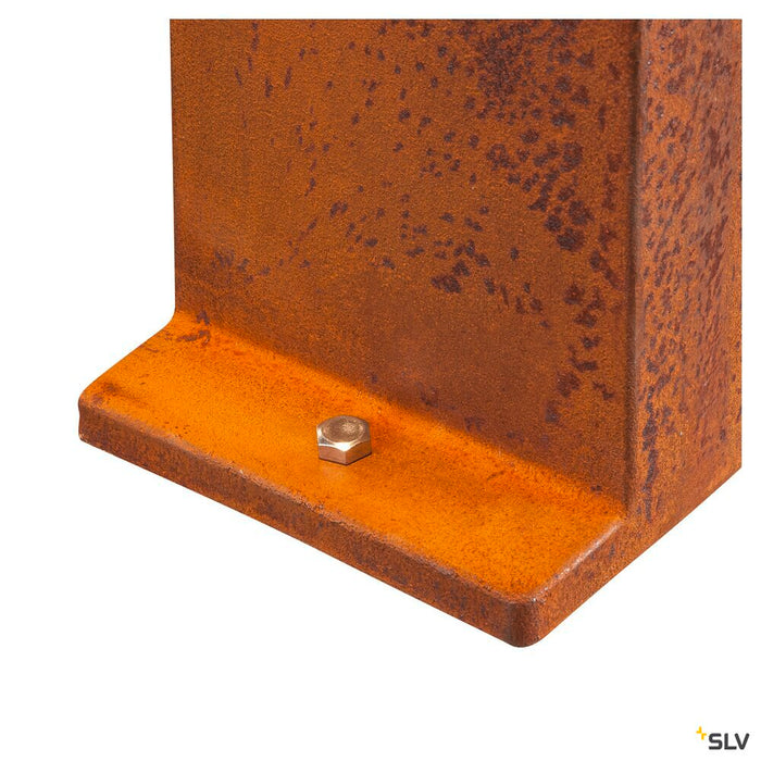 PATHLIGHT 40, LED outdoor floor stand, rust coloured, IP55, 3000K