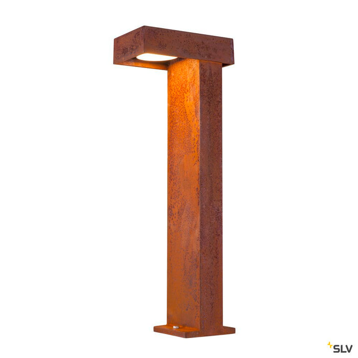 PATHLIGHT 70, LED outdoor floor stand, rust coloured, IP55, 3000K