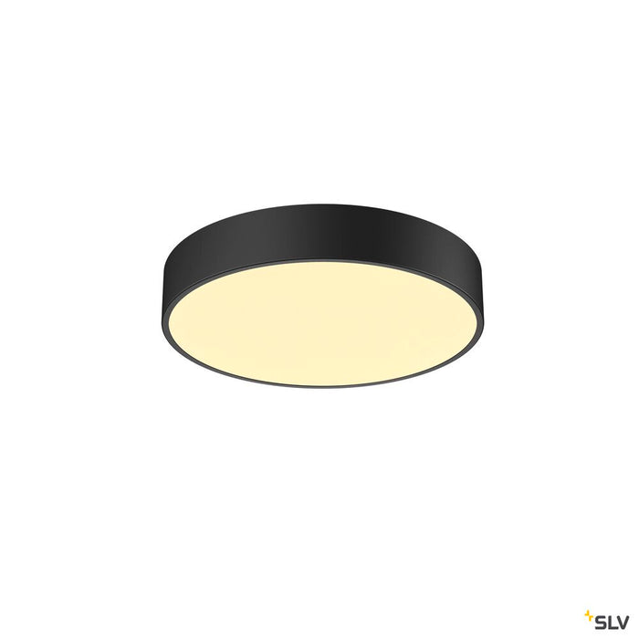 MEDO 40 CW AMBIENT, LED Outdoor surface-mounted wall and ceiling light, TRIAC, black, 3000/4000K