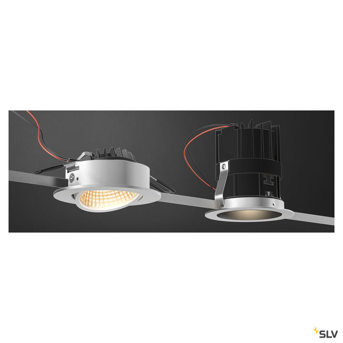 NEW TRIA round, LED indoor recessed ceiling light, white, 1800-3000K, 7.2W