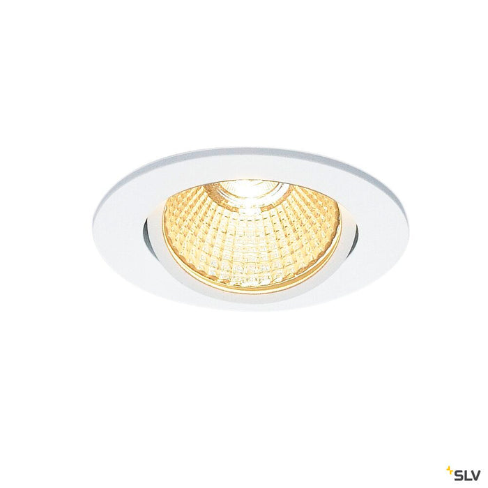 NEW TRIA round, LED indoor recessed ceiling light, white, 1800-3000K, 7.2W