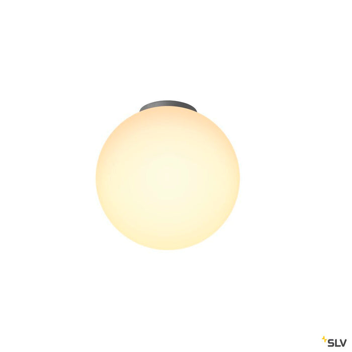 ROTOBALL 25 CL, Indoor surface-mounted ceiling light, E27, white, max. 24W