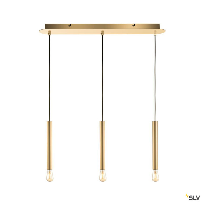 FITU triple canopy, long, soft gold