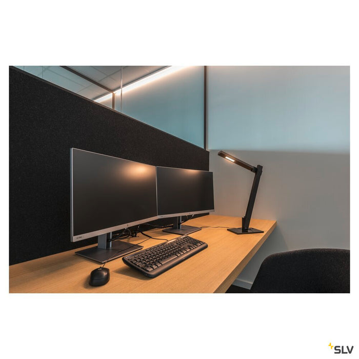 MECANICA PLUS TL, indoor LED table lamp, 2700-6500K, black