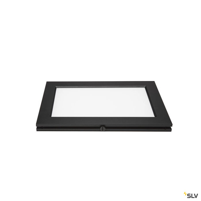 PLYTTA rectangular, cable luminaire for the TENSEO low voltage cable system, 2700K, black