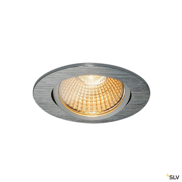 NEW TRIA 68 I CS, Indoor LED recessed ceiling light alu 2700K round