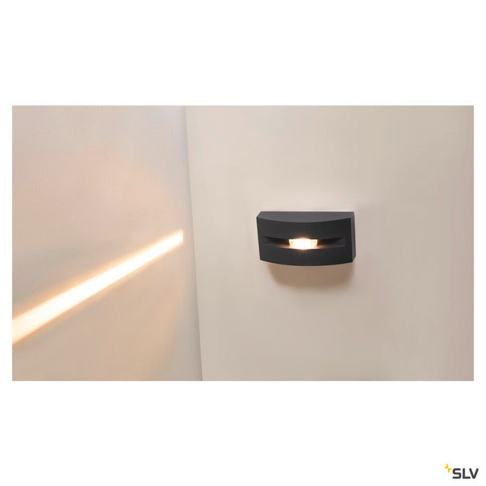 OUT-BEAM FRAME CW, Outdoor LED wall and ceiling mounted light anthracite 3000K