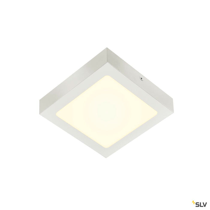 SENSER 18 CW, Indoor LED wall and ceiling-mounted light square white 4000K