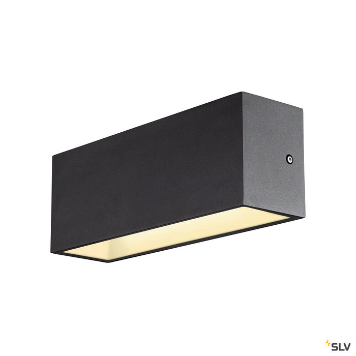 SITRA L WL UP/DOWN, outdoor LED wall-mounted light, anthracite, CCT switch 3000/4000K