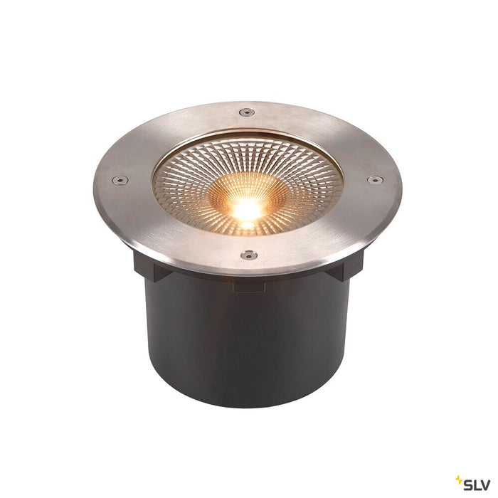 ROCCI 200 EL round, black in-ground light 16W 3000K 120°