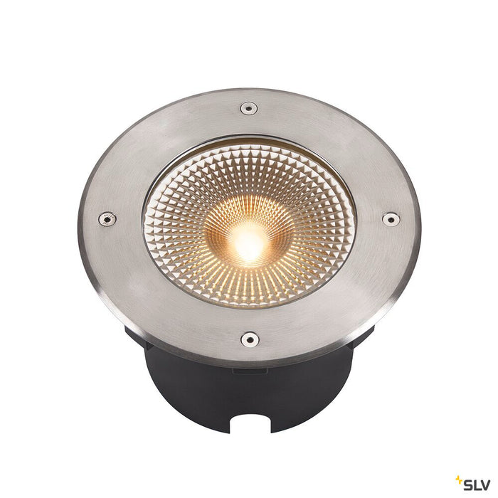 ROCCI 200 EL round, black in-ground light 16W 3000K 120°