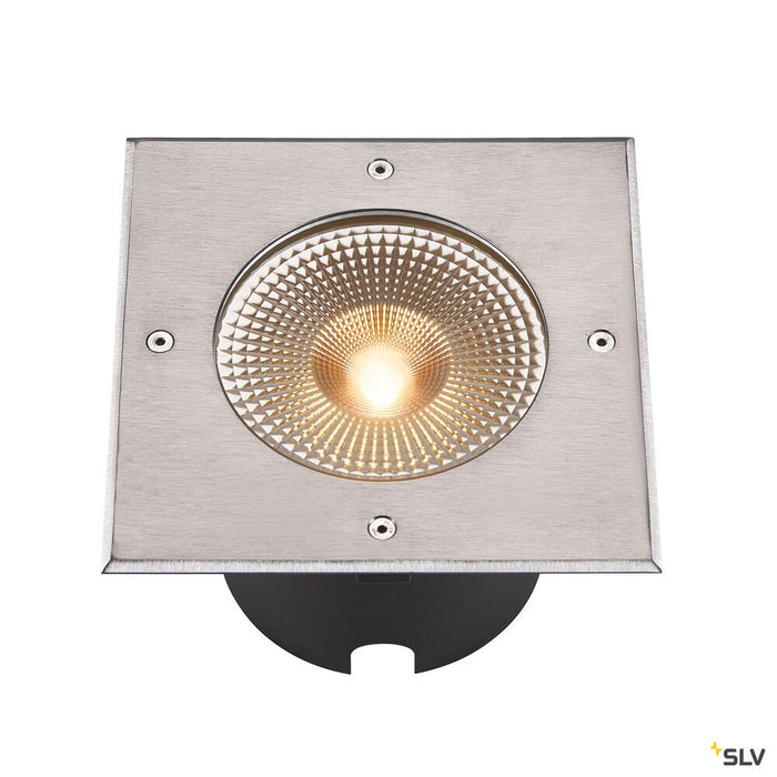 ROCCI 200 EL square, black in-ground light 16W 3000K 120°