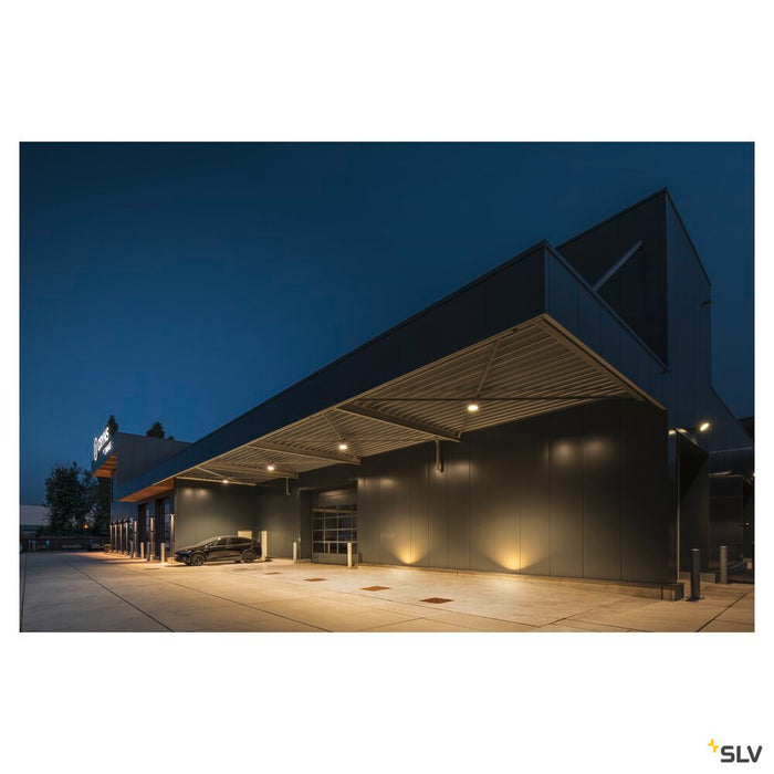 ROCCI 200 EL square, black in-ground light 16W 3000K 120°