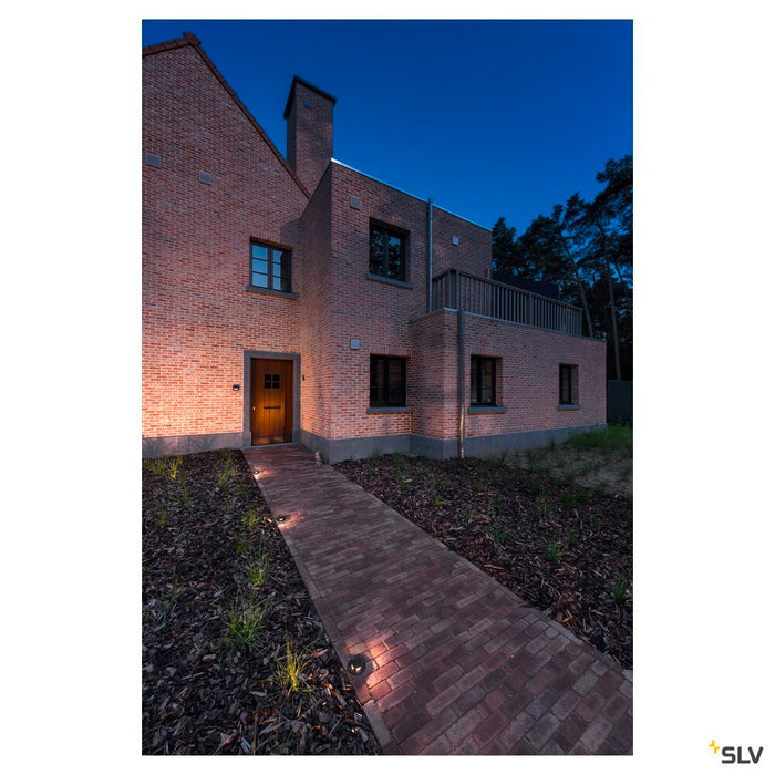 SMALL PLOT Module, aluminium / frosted LED module, 3W 3000K CRI80 180°