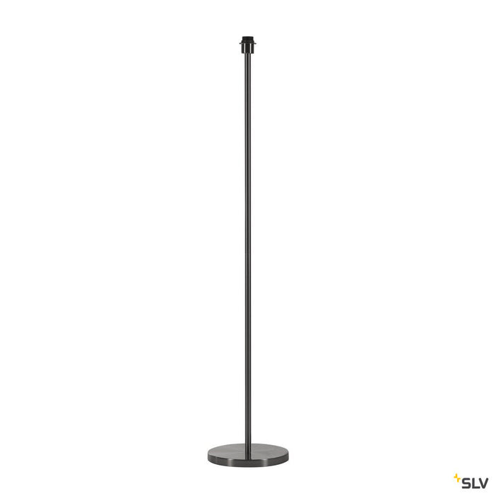 FENDA, floor stand, lamp base, TC-(D,H,T,Q)SE, brushed metal, without shade, max. 60W