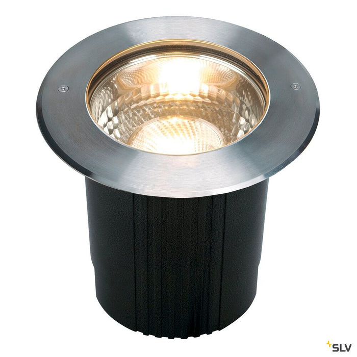 DASAR 215, outdoor inground fitting, TC-(D,H,T,Q)SE, IP67, round, stainless steel 316, max. 80W