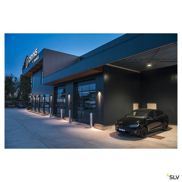 PARA FLAC, pendant, LED, 4000K, black, 100W, IP65